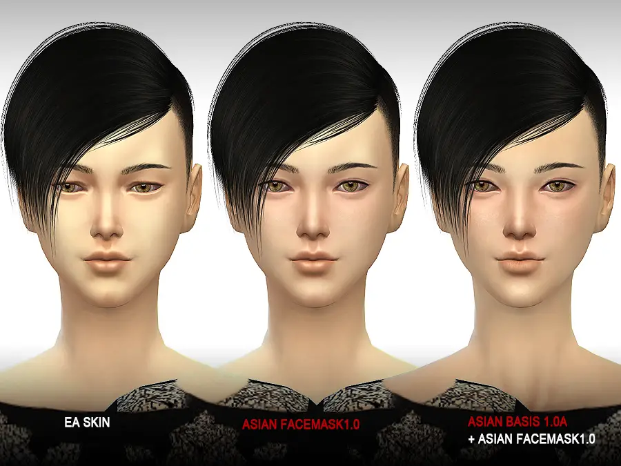 S Club WMLL TS4 Asian Facemask1.0