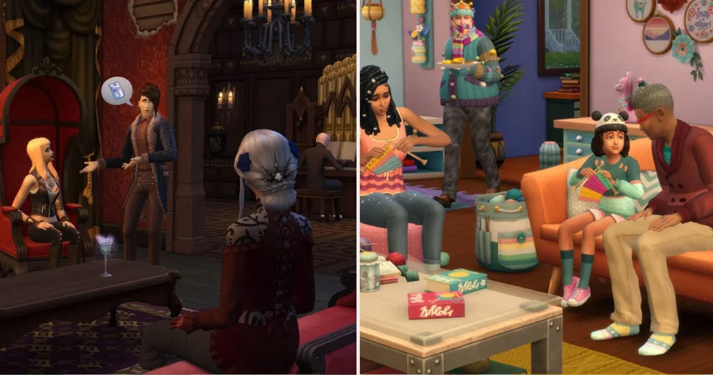 Sims 4 challenges header
