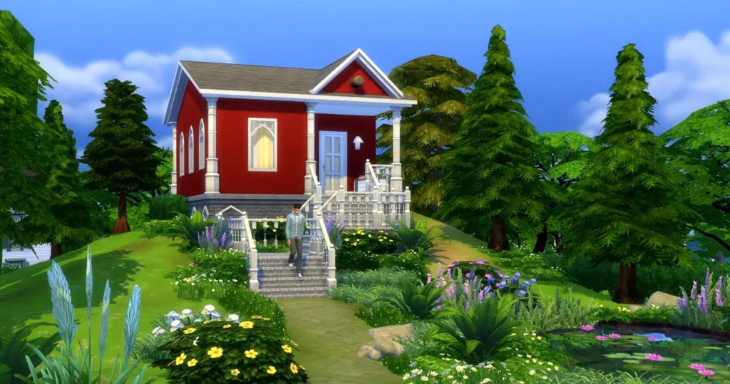 Sims tiny build small windows 1