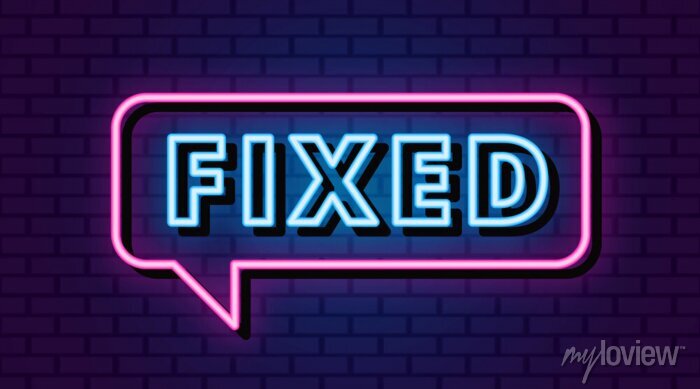 fixed neon text neon sign neon style 700 223187949