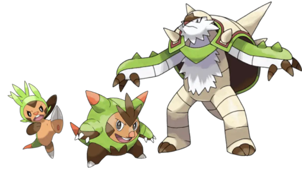 pokemon x and y in depth analysis chespin quilladin and chesnaught