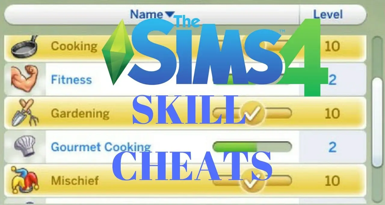 sims 4 skills cheat