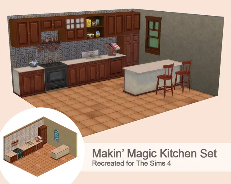 02 makin magic kitchen set ts4 cc