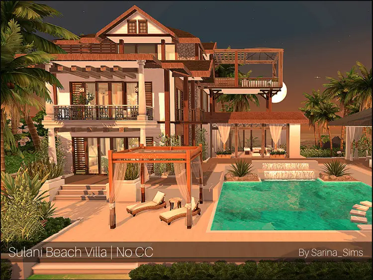 04 sulani beach villa by sarina sims ts4 cc