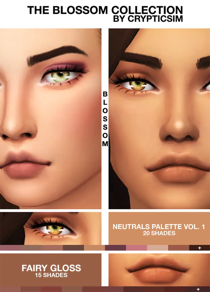 04 the blossom collection sims 4 cc pack