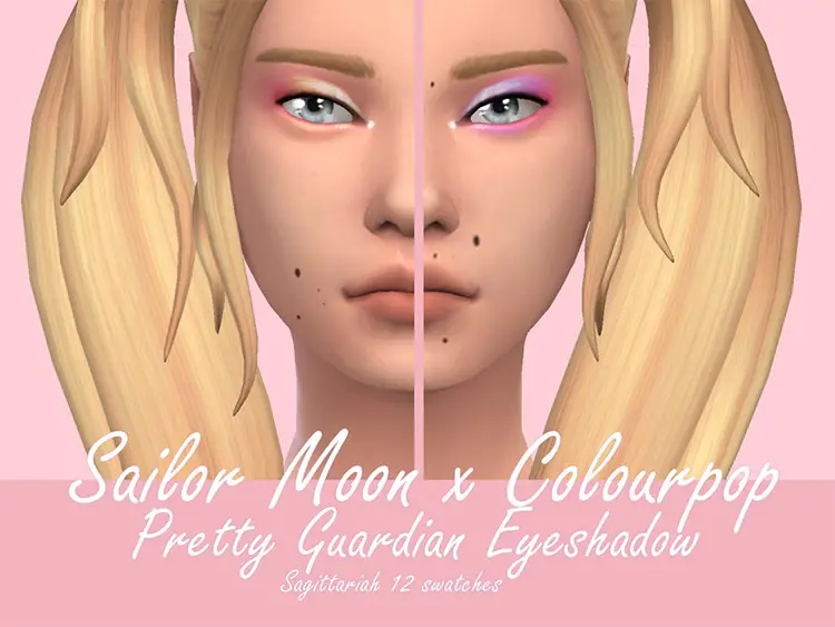 06 colourpop eyeshadow sims4 cc 10 Best Sims 4 Sailor Moon CC & Mods