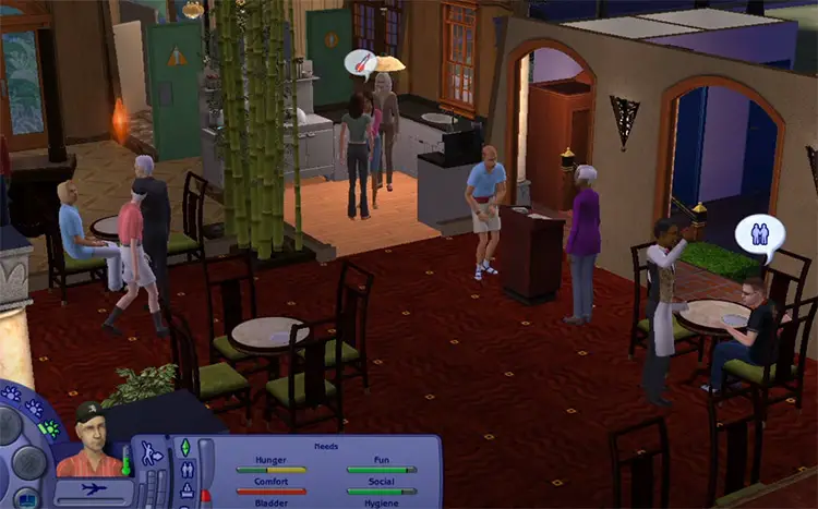24 sims2 hungry man