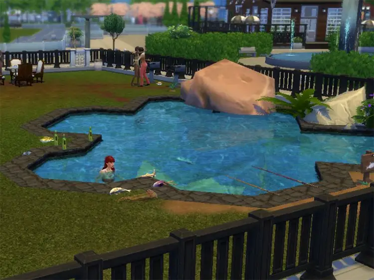 50 grotto park sims4 lot 1