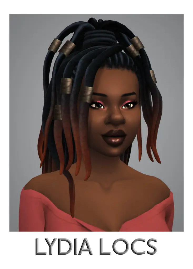 Dreads with Hair Clip 18 Best Sims 4 Dreadlocks Hair CC