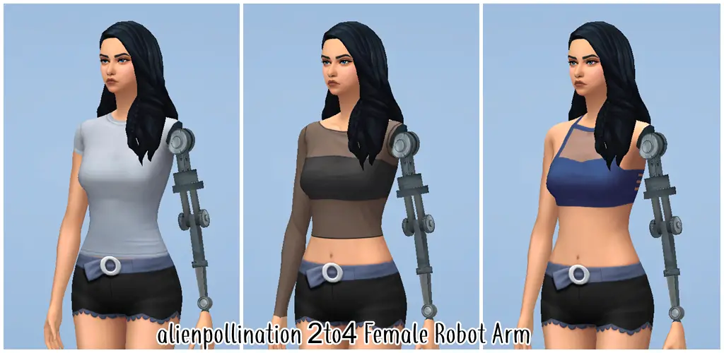 Female Robot Arm 15 Best Sims 4 Robot, Android & Cyborg CC & Mods