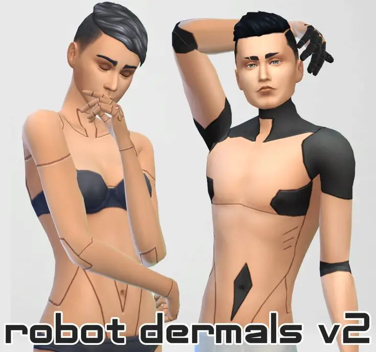 e06d670350e803099fc44e6c0dbaff18 15 Best Sims 4 Robot, Android & Cyborg CC & Mods