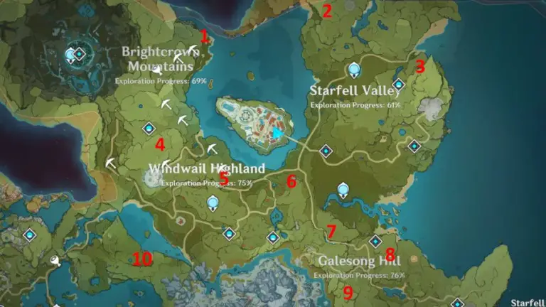 Genshin Impact Shrine of Depths locations: Mondstadt, Liyue, & Inazuma ...