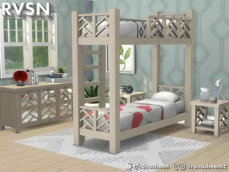 07 bunk bed cc sims4 preview 1