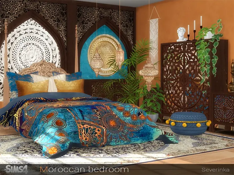 14 moroccan bedroom cc set
