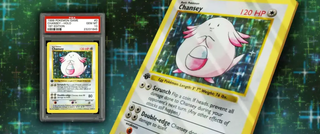 PSA 10 Holographic Shadowless First Edition Chansey