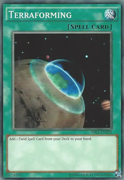 07 terraforming ygo card 18 Best Draw Cards in Yu-Gi-Oh!