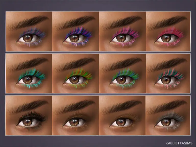 sims 4 cc mermaid eyelashes 768x576 1 35 Best Sims 4 Mermaid CC & Mods