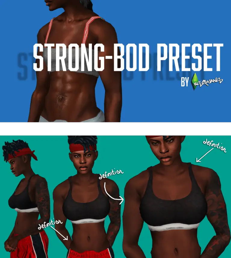 sims 4 strong body preset 768x857 1
