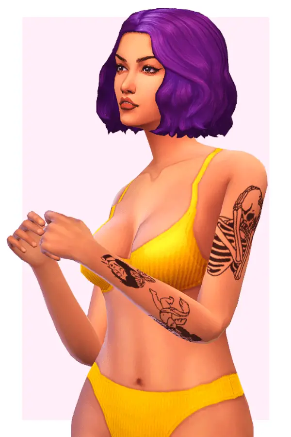 sims 4 tattoo set forever lost 1