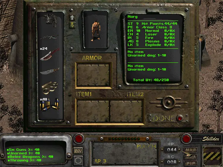 02 fo2 starting inventory