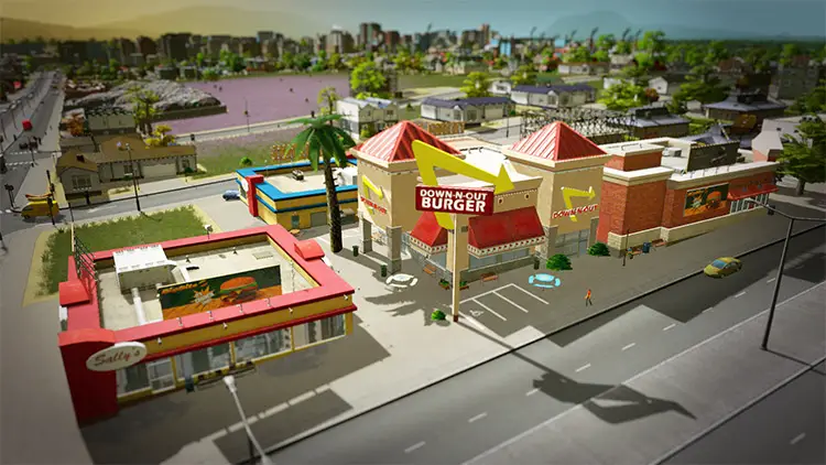 19 gula in n out burger mod cities skylines
