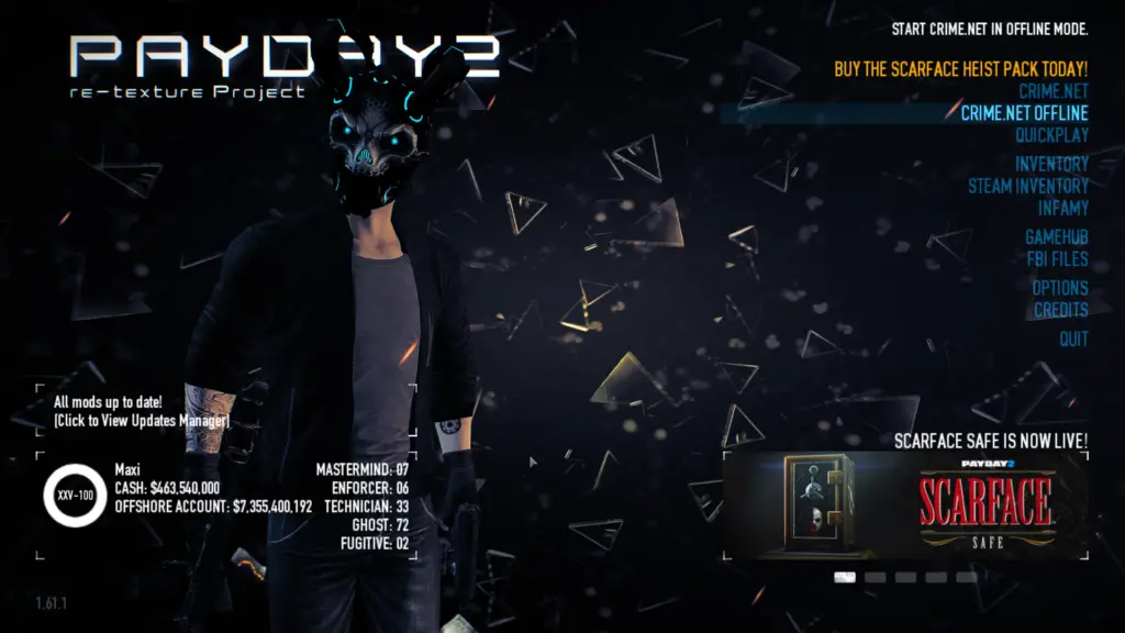 preview 3251 1484684132 975f2e4e0bacdc130ccc21daa26dc22a 1 20 Best Payday 2 Mods of All Time