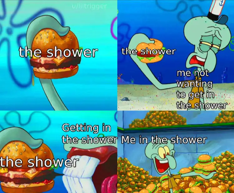 013 spongebob shower meme