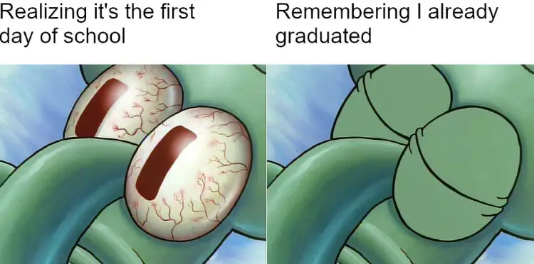 027 spongebob university graduate meme