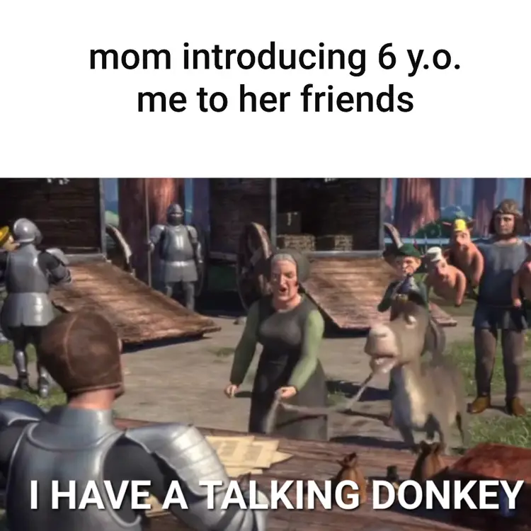 045 shrek donkey meme
