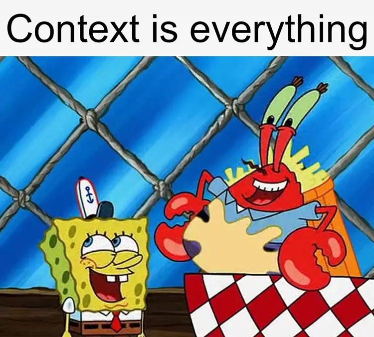 061 mr krabs context meme