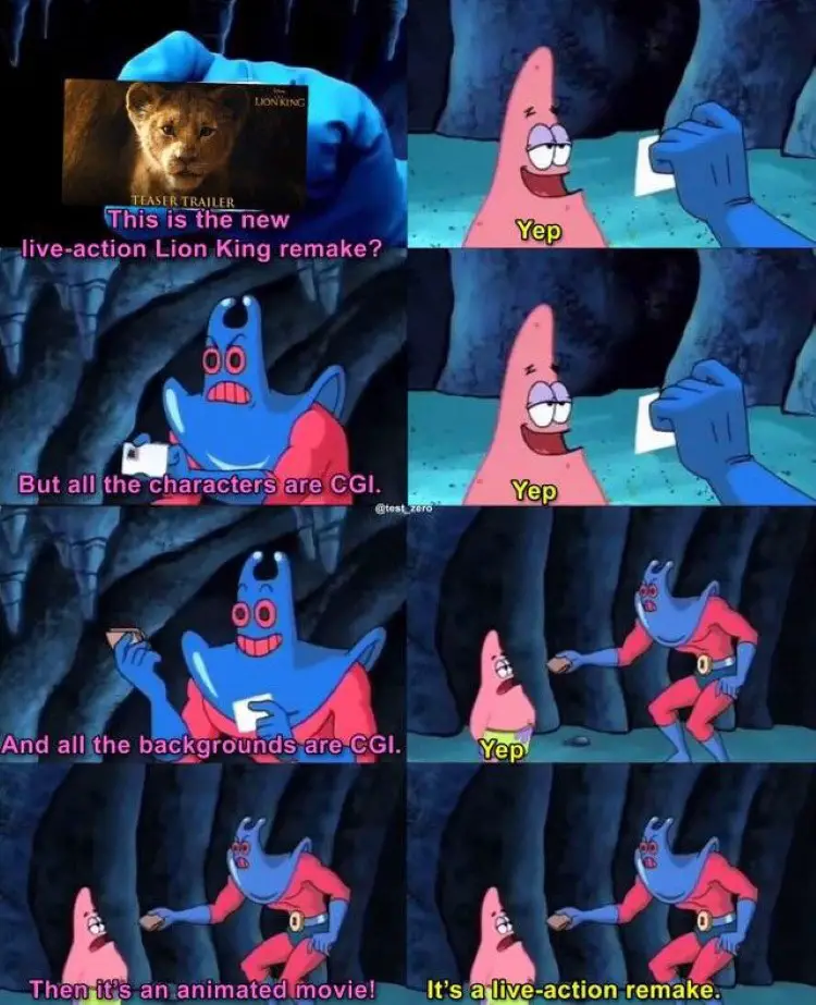062 spongebob lion king meme