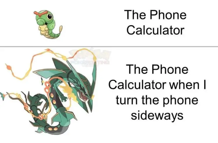 071 pokemon phone calculator meme