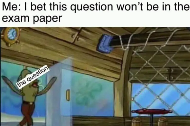 080 spongebob exam meme