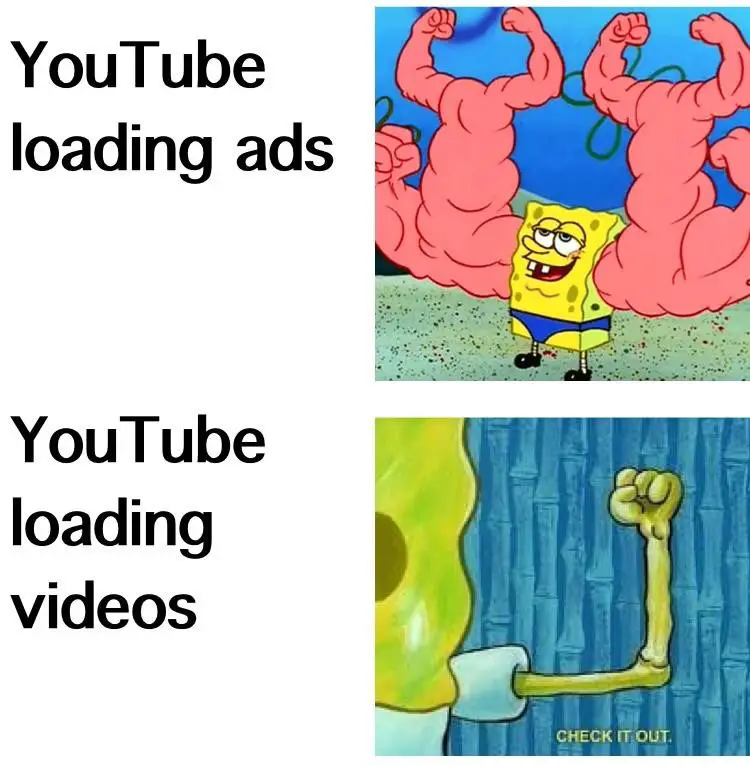 099 spongebob youtube ads videos meme