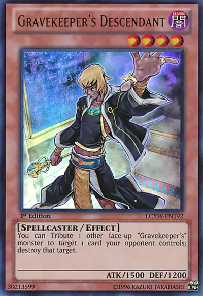 10 gravekeepers descendant yugioh card 15 Best Yugioh Budget Decks