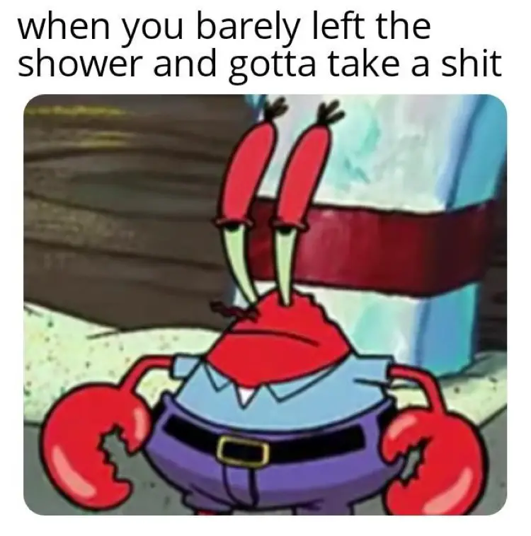 106 spongebob shower meme