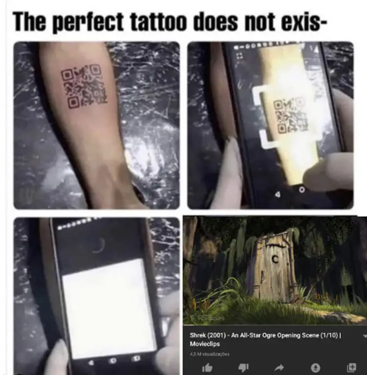 108 shrek tattoo meme 1