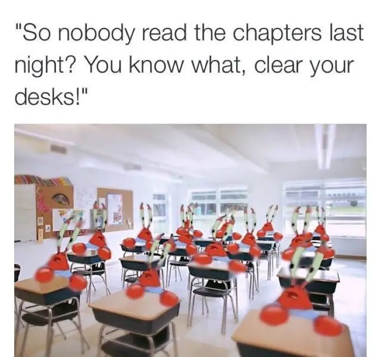 116 spongebob classroom meme