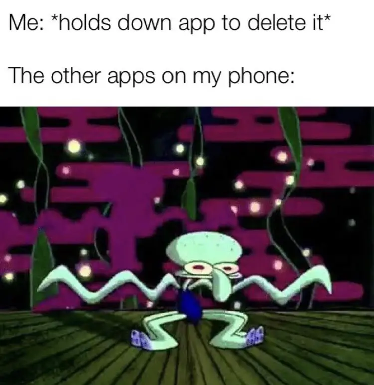 146 spongebob phone apps meme