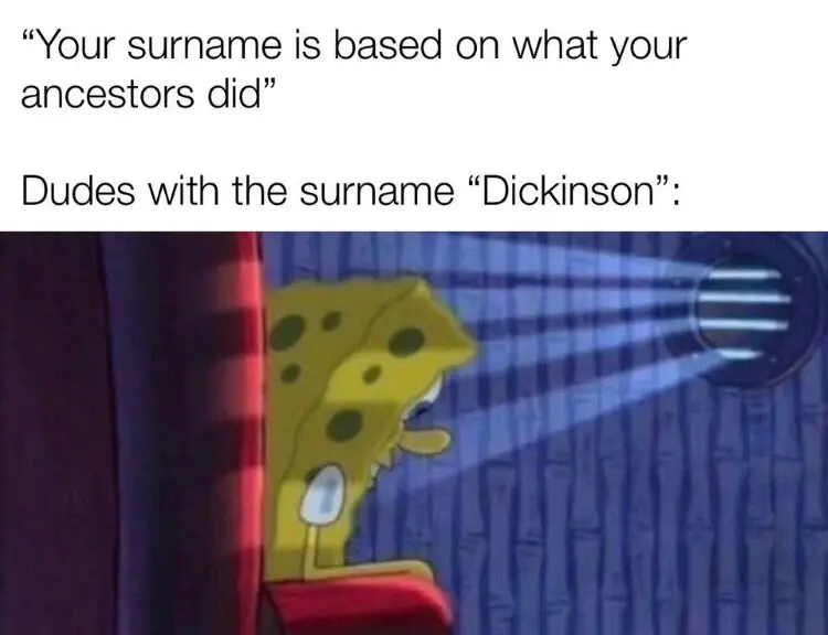 169 spongebob surname meme 1