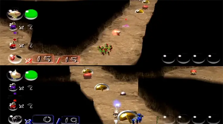 17 pikmin multiplayer for gamecube