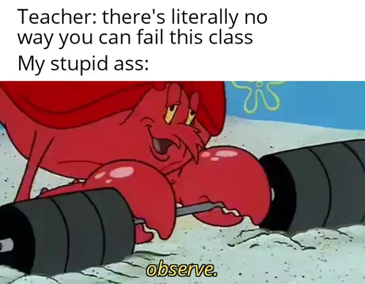 194 spongebob school meme