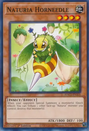 300px NaturiaHorneedle HAC1 EN C 1E 15 Cutest Yugioh Decks/Archetypes