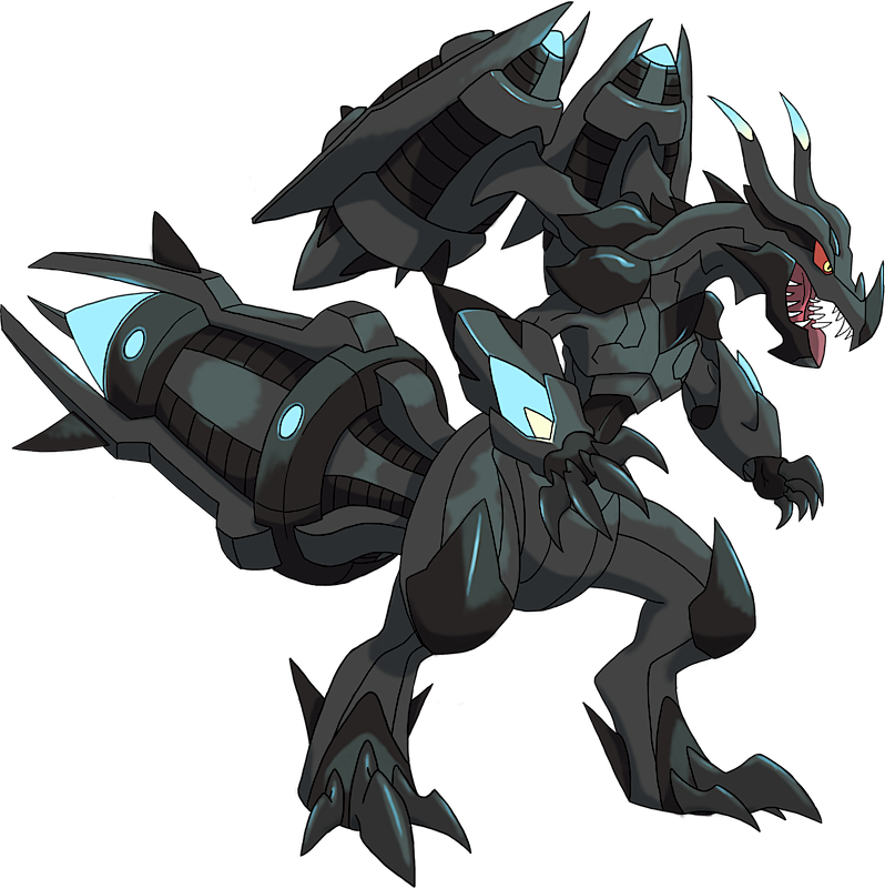 8644 Mega Zekrom 18 Hardest Pokémon to Draw