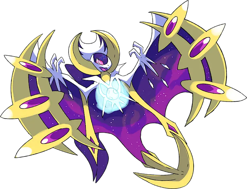 8792 Mega Lunala 18 Hardest Pokémon to Draw