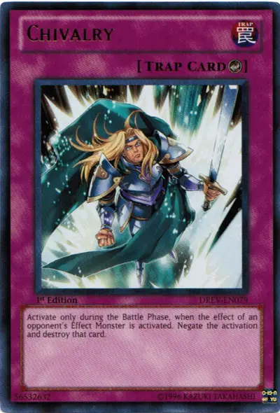 Chivalry DREV EN UR 1E 18 Best Counter Traps in Yugioh