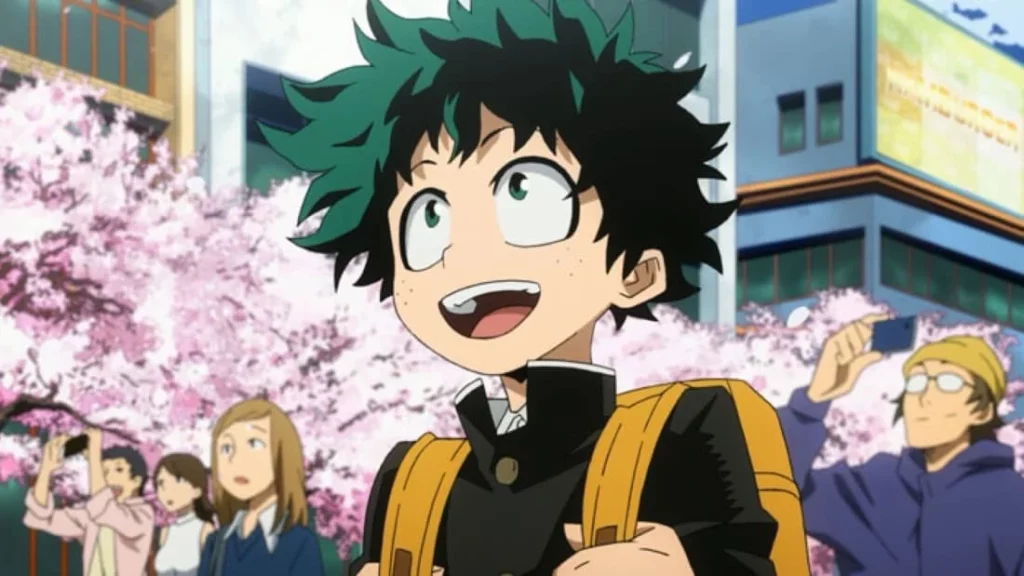 Izuku Midoriya 35 Most Popular Main Anime Characters