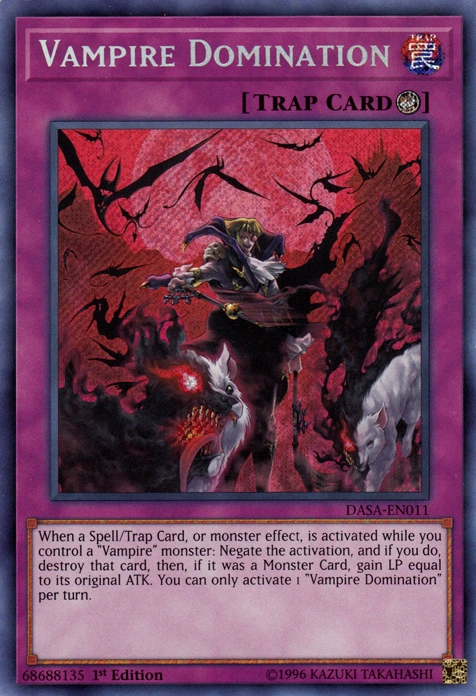 VampireDomination DASA EN ScR 1E 15 Best Yugioh Budget Decks