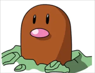 diglett pokemon drawing 1 25 Simple & Easiest Pokemon to Draw