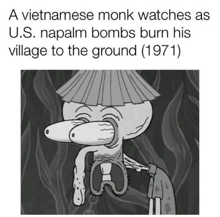058 vietnam war squidward meme 2